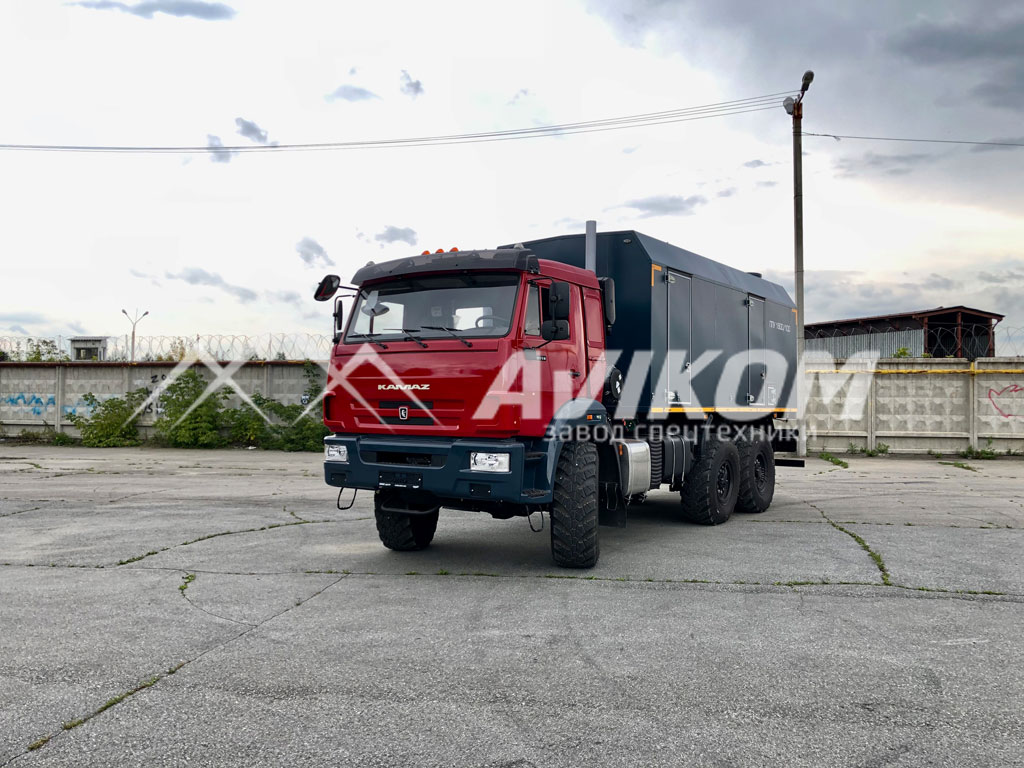 ППУ 1600/100 — КамАЗ 43118